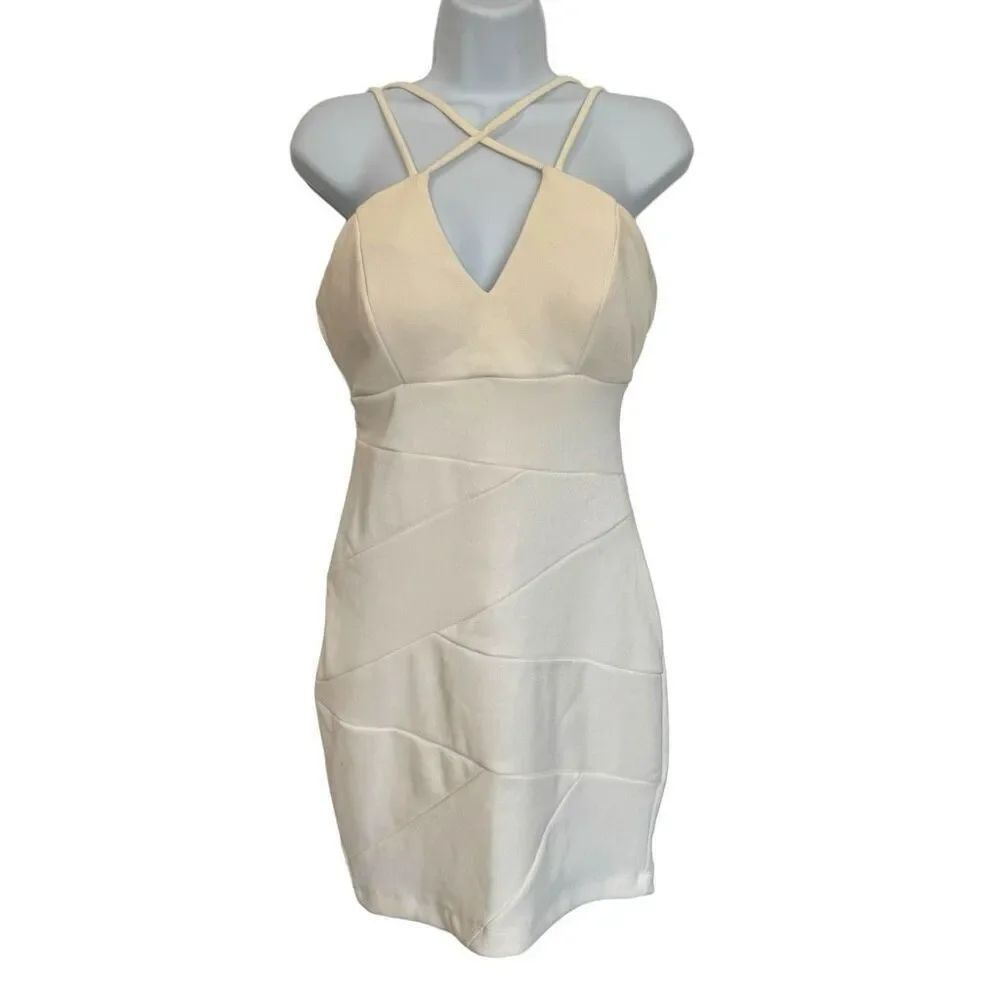 Emerald Sundae Ivory Mini Dress Women’s Size Medium